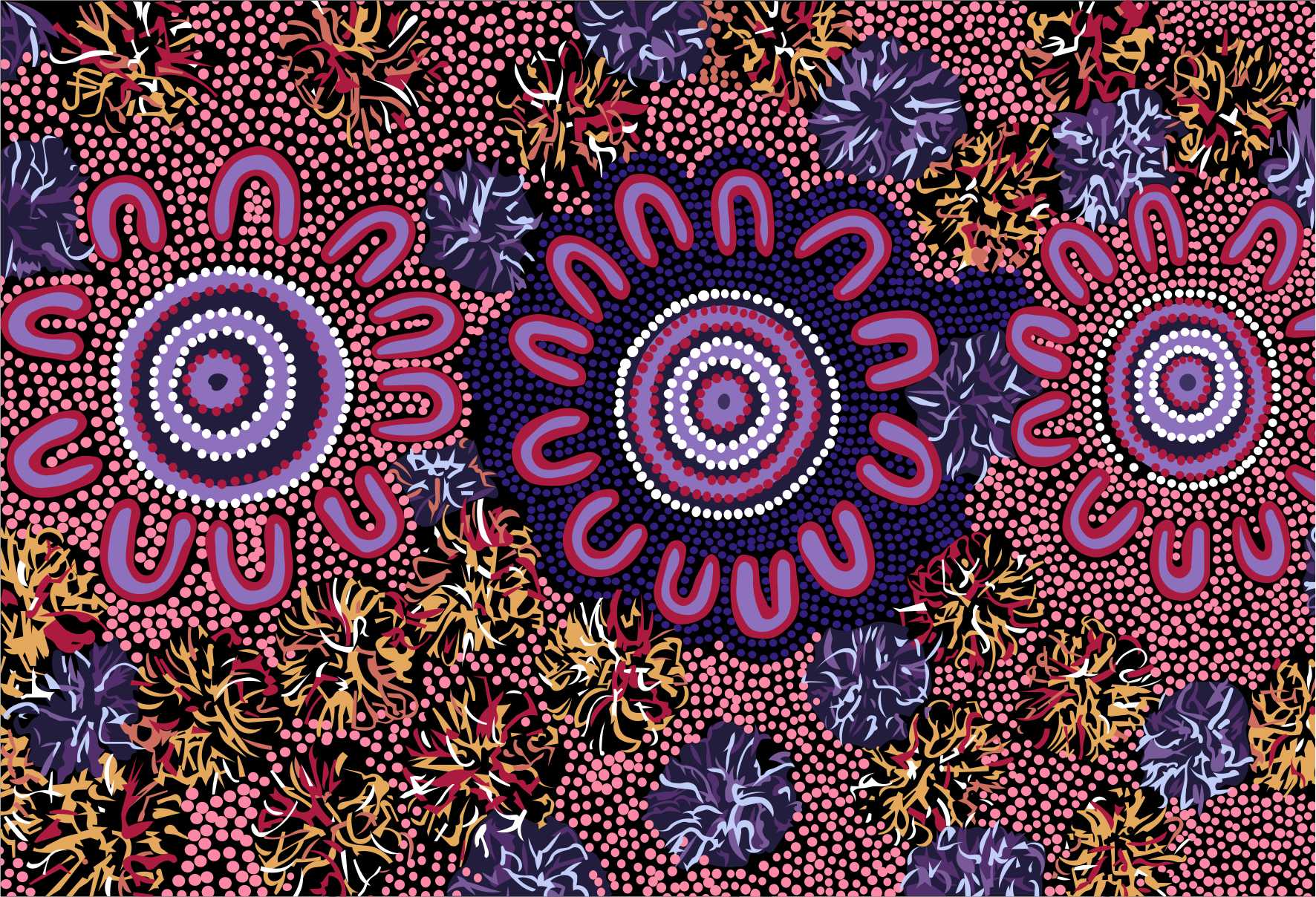 Aboriginal Artist and Graphic Design - Clothing – Aboriginal Art by Lani
