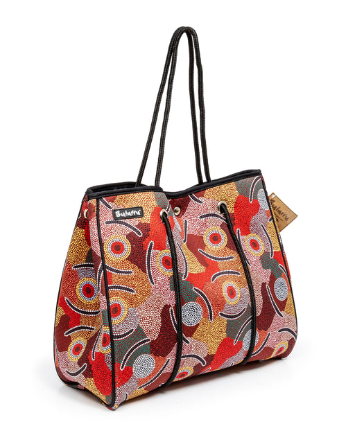 **NEW** Urban Tote Bag Large - 10 Bulurru Aboriginal Designs to choose from - fair-dinkum-gifts