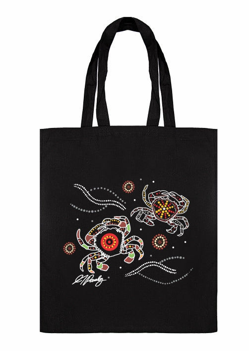 Shopping Tote Bag - Crabs By Alisha Pawley