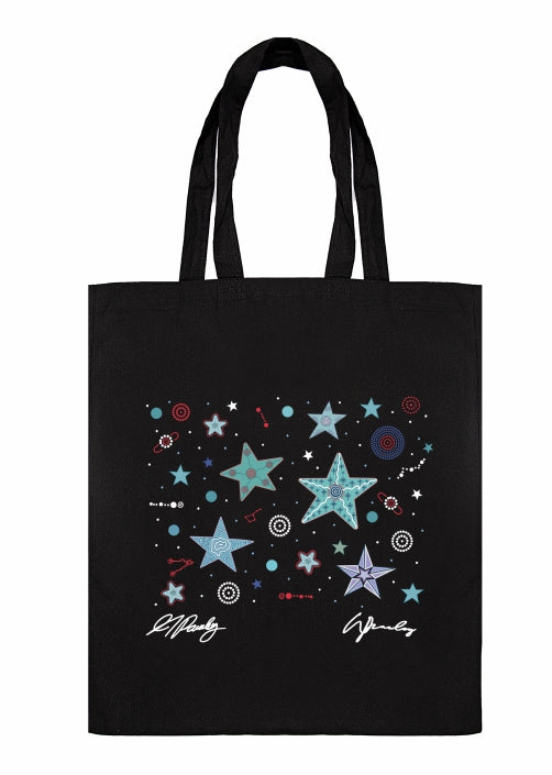 Shopping Tote Bag - Dreamtime Stars By Wendy & Alisha Pawley