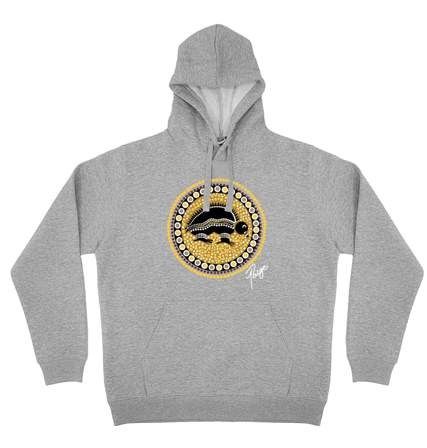 Adults Cozy Hoodie - Bush Tucker Hunting By Tanita Paige