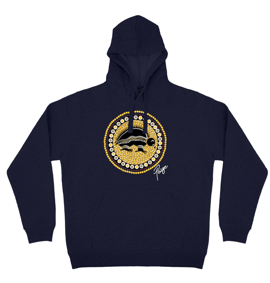 Adults Cozy Hoodie - Bush Tucker Hunting By Tanita Paige