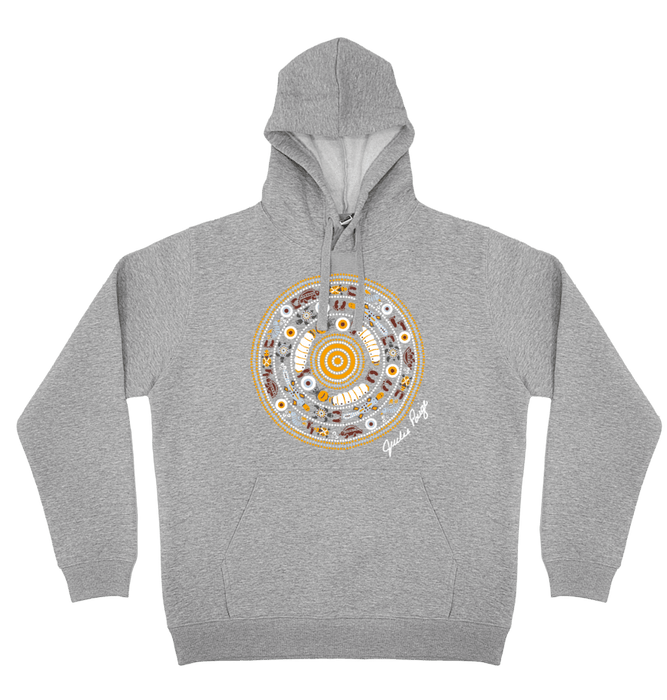 Adults Cozy Hoodie - Child's Dreaming By Julie Paige