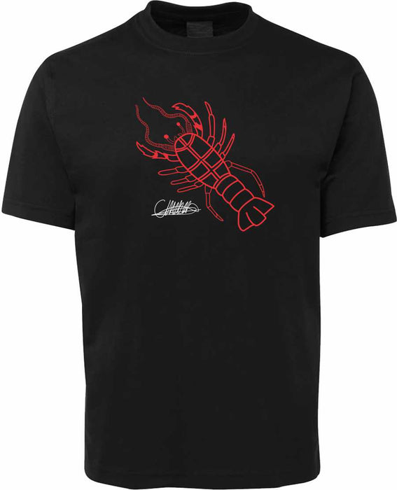 T Shirt ADULT - Crayfish By Craig Everett