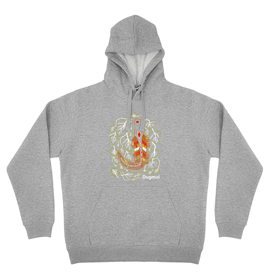 Adults Cozy Hoodie - Croc By Graham Kenyon