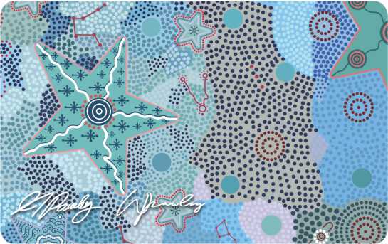 Flexi Magnet - Dreamtime Stars By Alisha Pawley