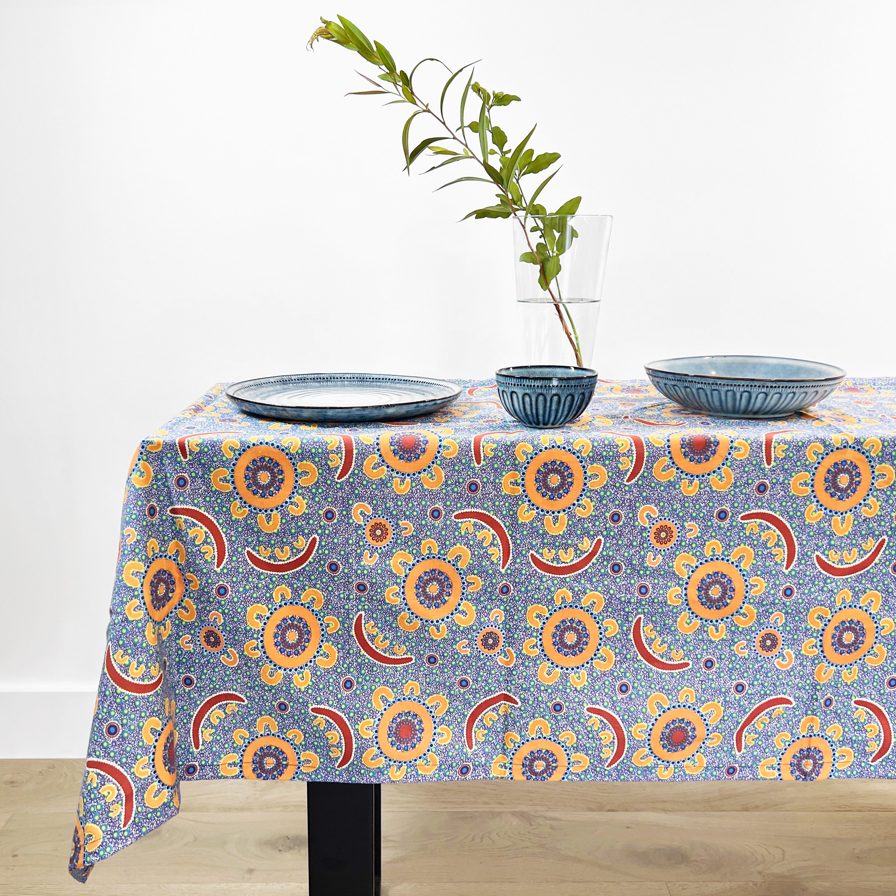 Aboriginal Square Supper Tablecloth