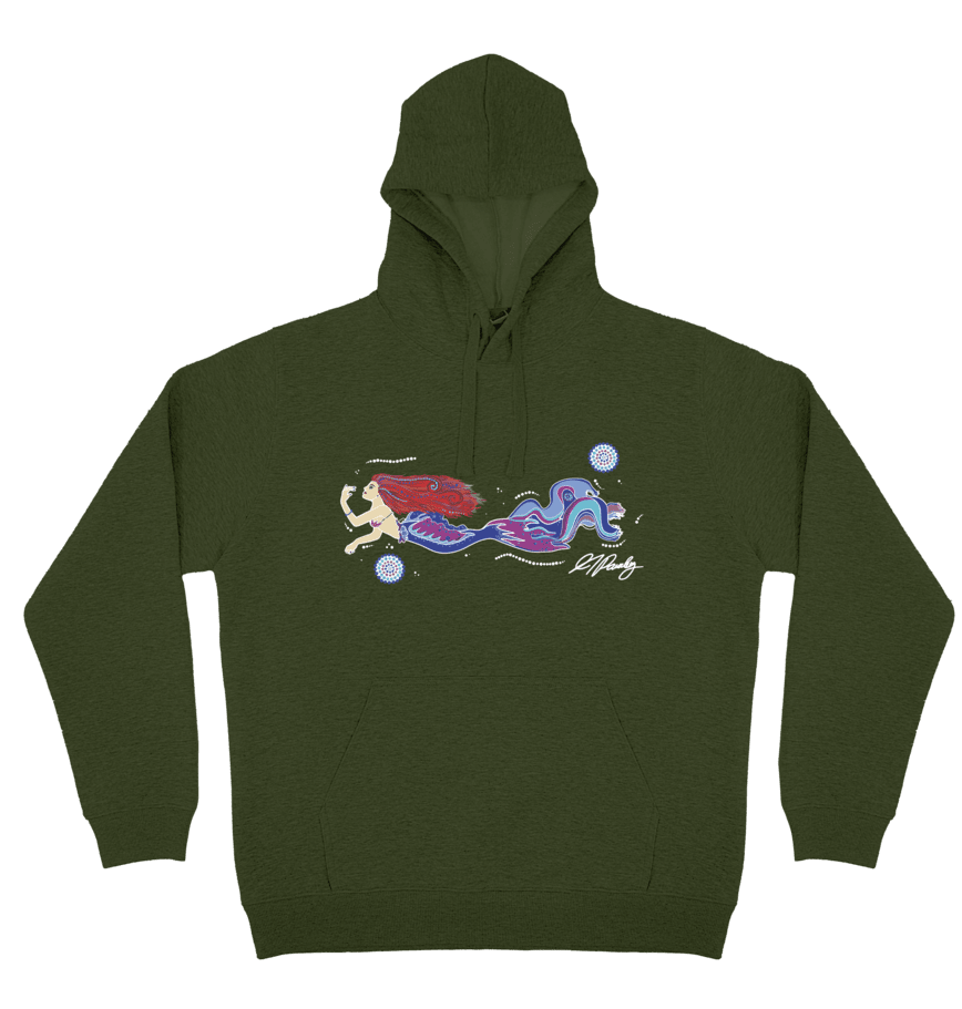 Adults Cozy Hoodie - Mermaid By Alisha Pawley