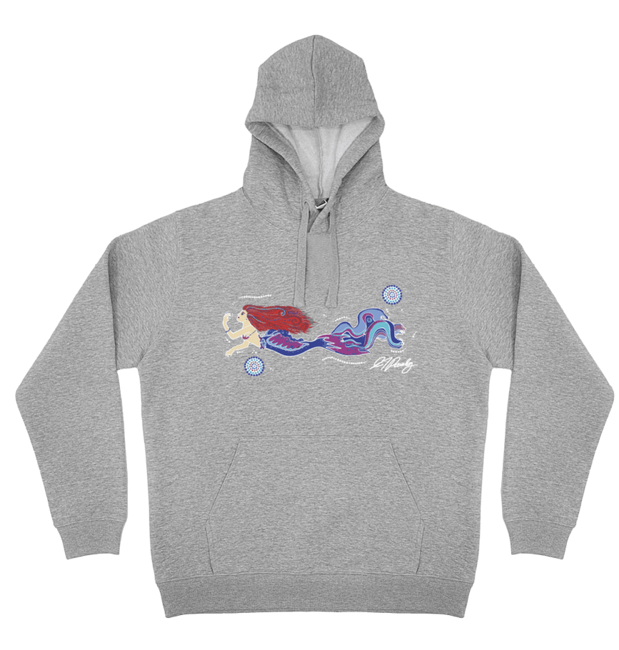 Adults Cozy Hoodie - Mermaid By Alisha Pawley — Bulurru Shop