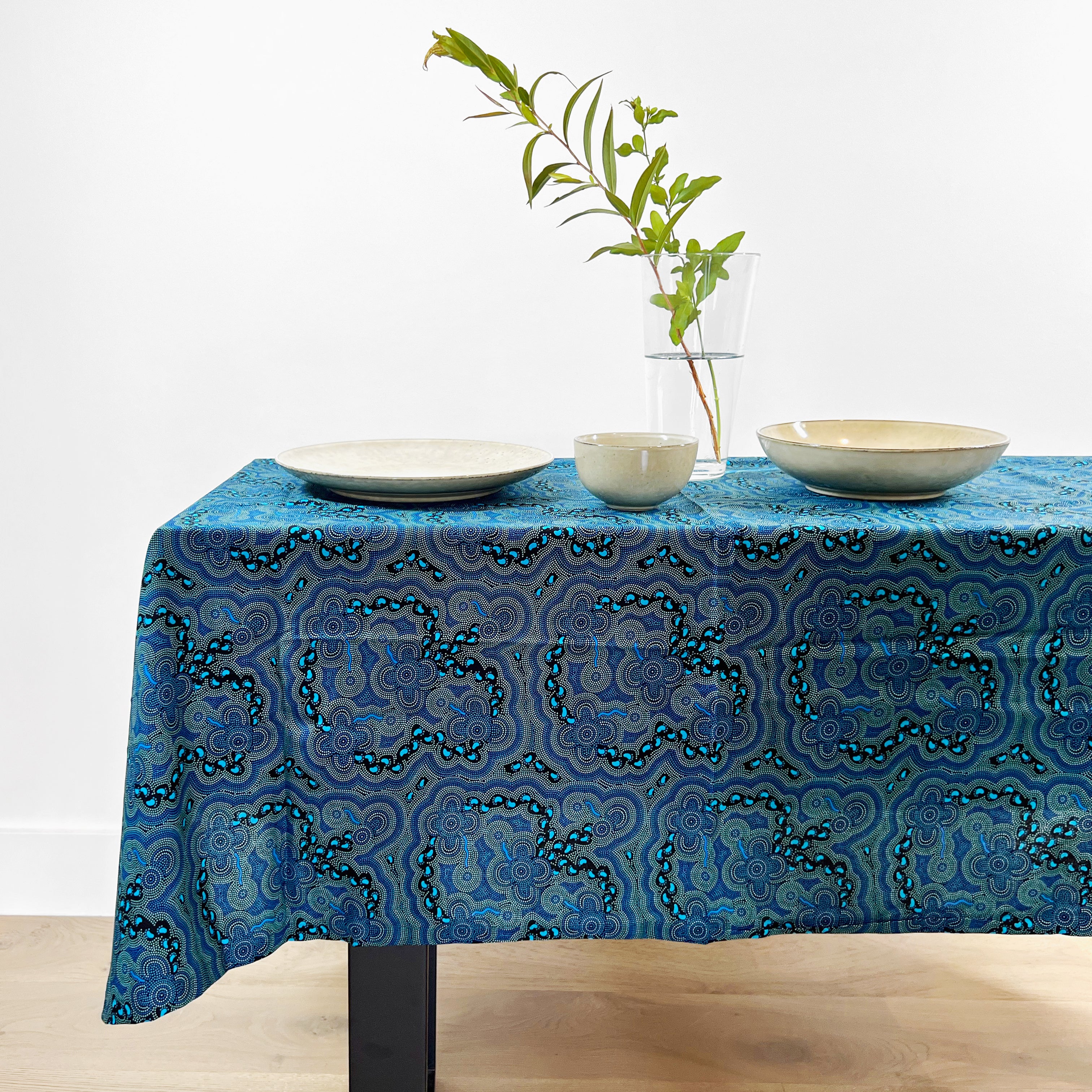 Aboriginal Square Supper Tablecloth