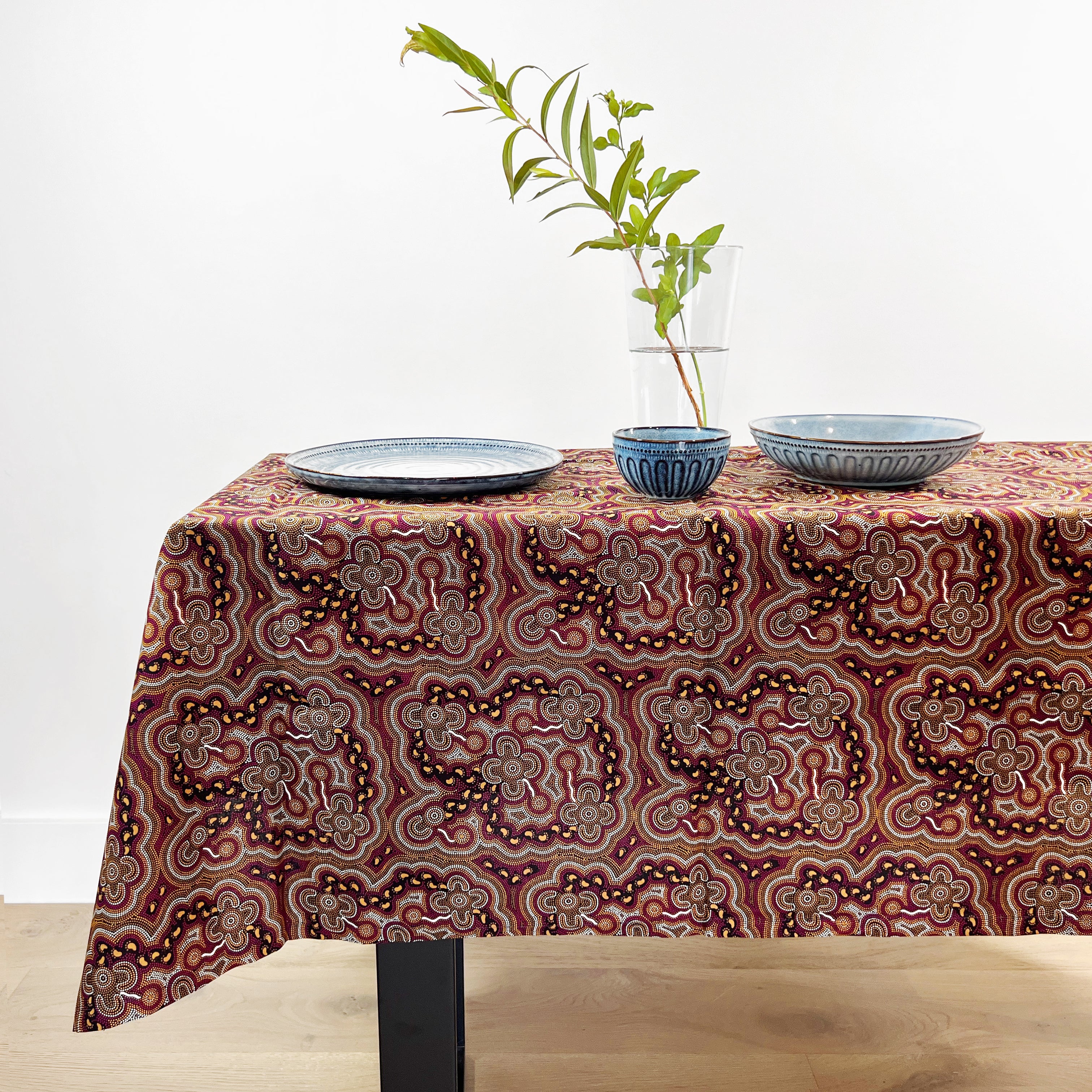 Aboriginal Square Supper Tablecloth