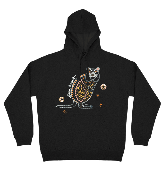 Adults Cozy Hoodie - Quokka By Kathleen Buzzacott