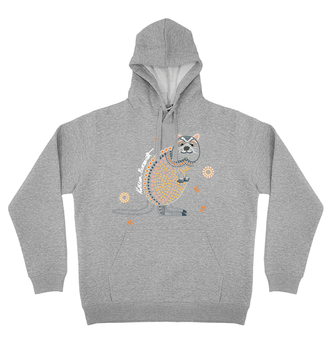 Adults Cozy Hoodie - Quokka By Kathleen Buzzacott