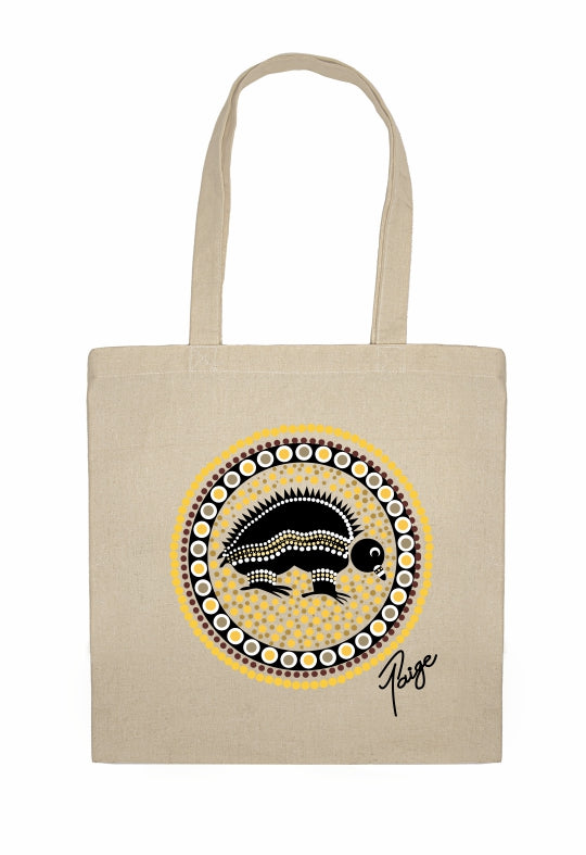 Shopping Tote Bag - Bush Tucker Hunting By Tanita Paige