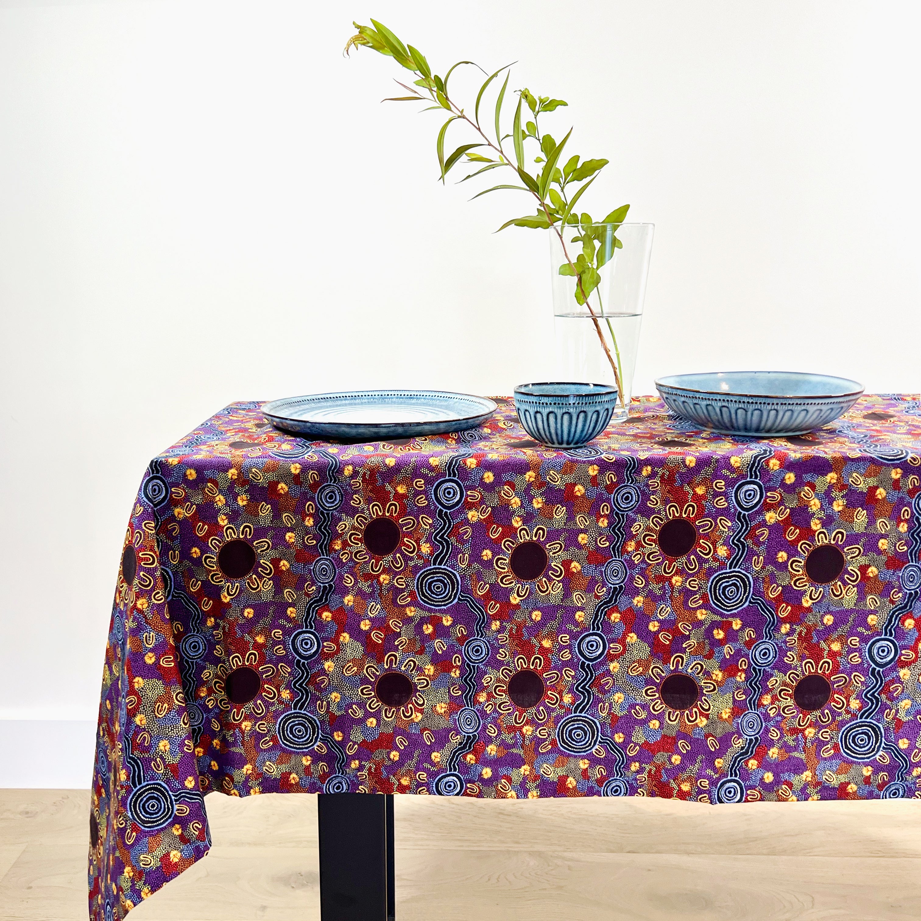 Aboriginal Square Supper Tablecloth