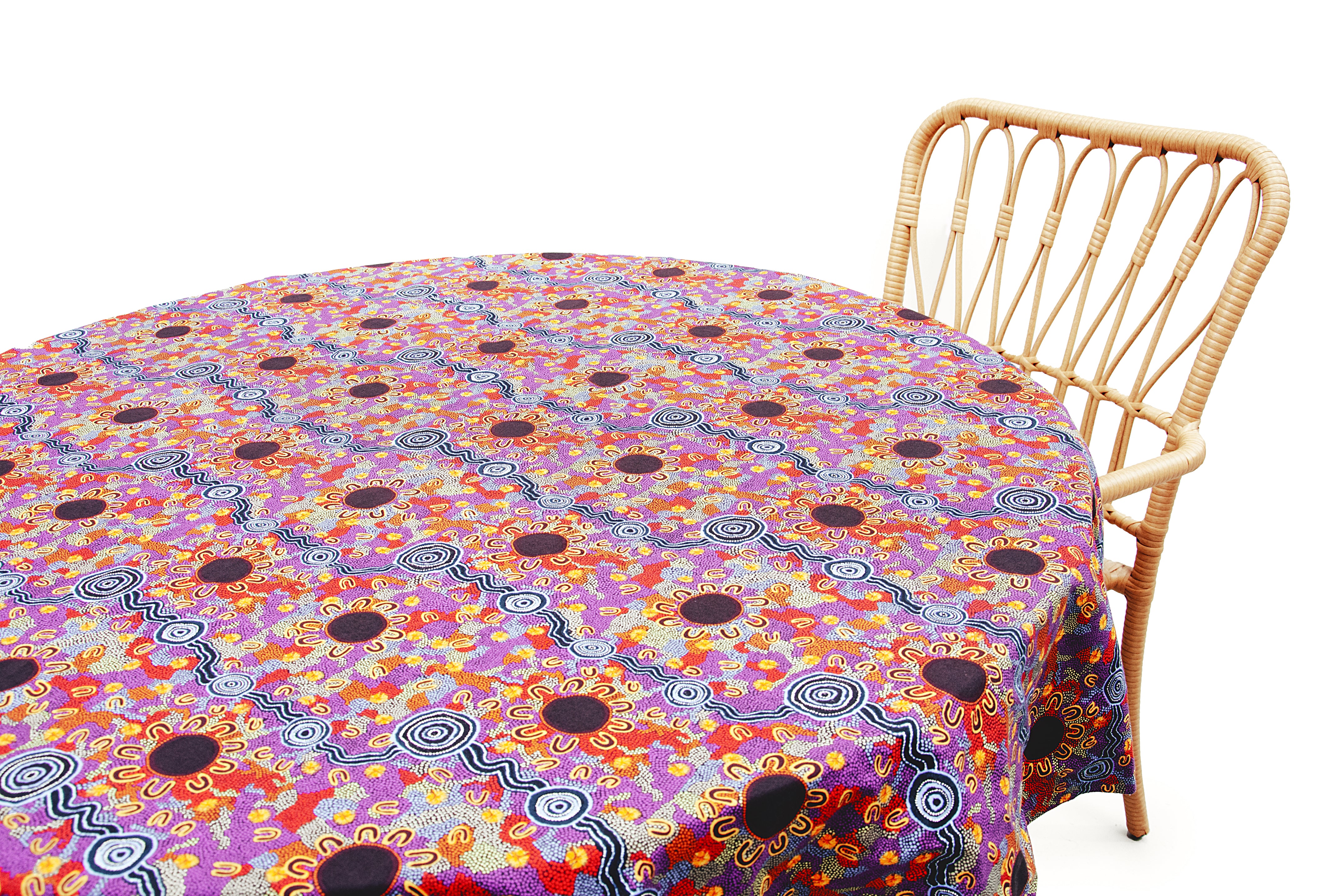 Aboriginal Round Tablecloth