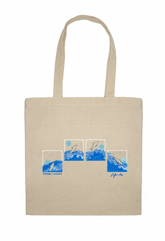 Shopping Tote Bag - Guraki Wisdom By Wendy Pawley