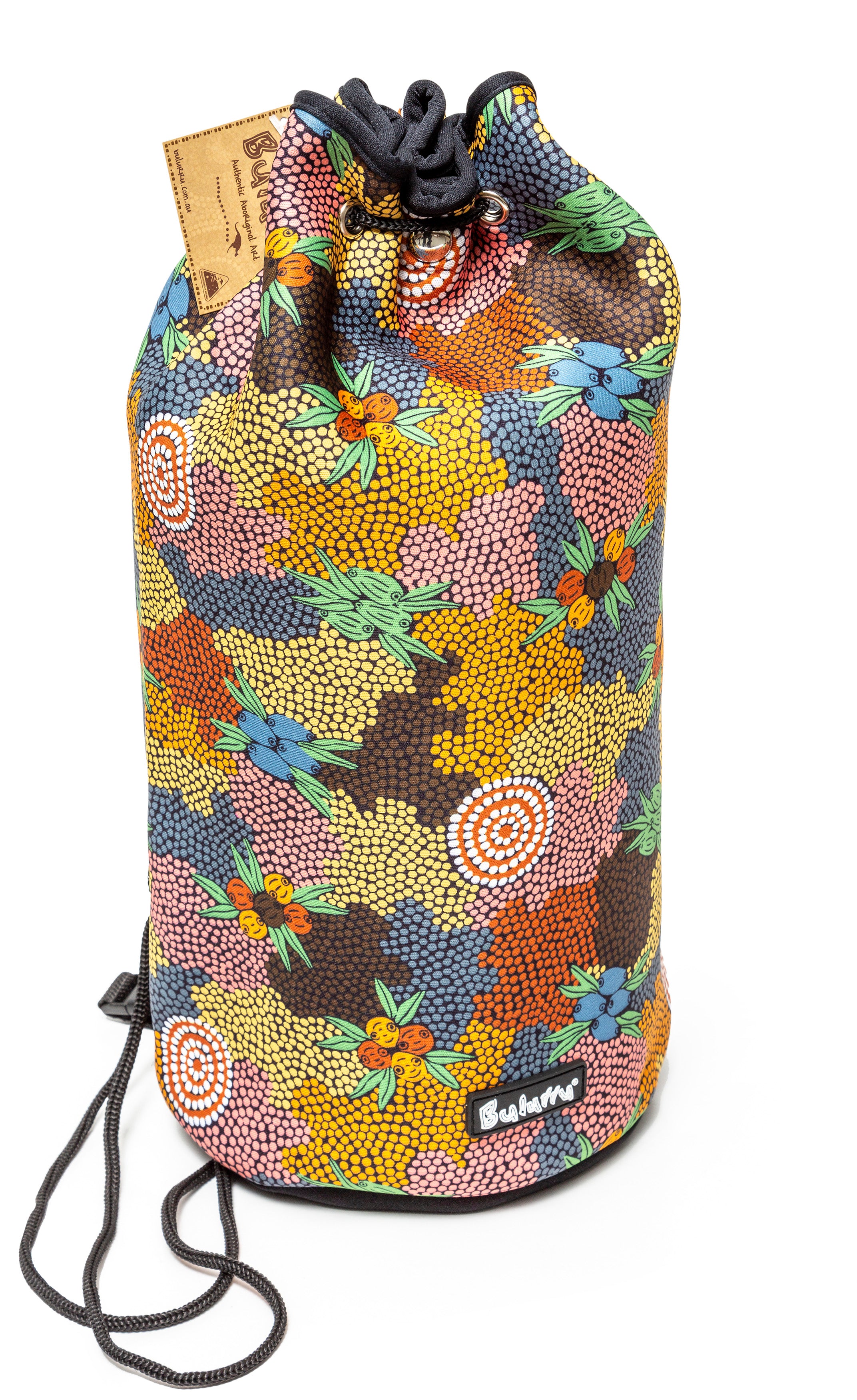 Bush Tucker Drawstring Bag