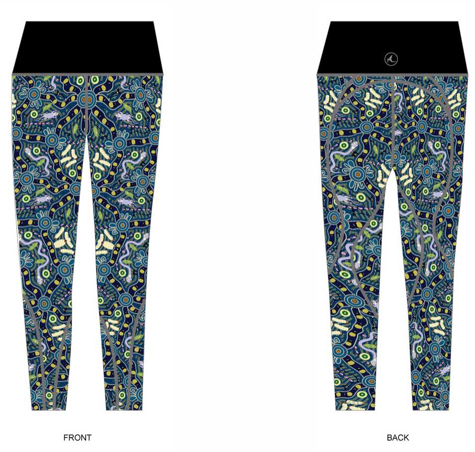 Bulurru Full Pattern Print Leggings