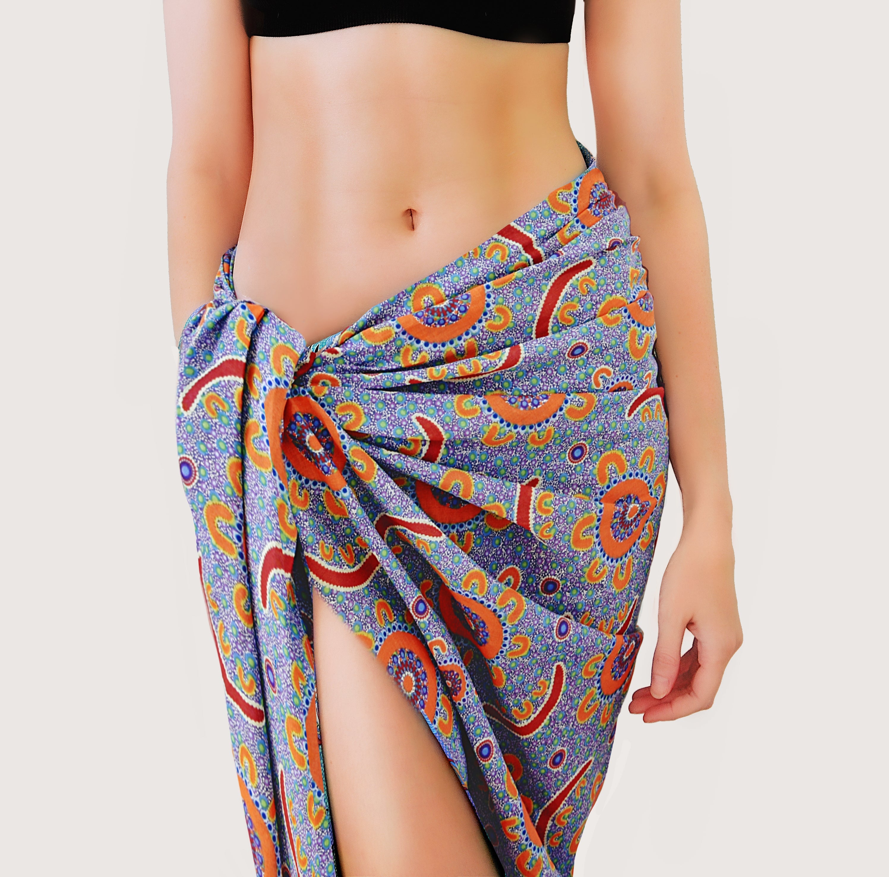 Chiffon Sarongs featuring 9 designs by Aboriginal Artists