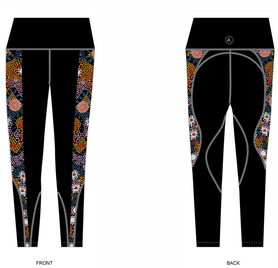 Bulurru Panel Print Leggings