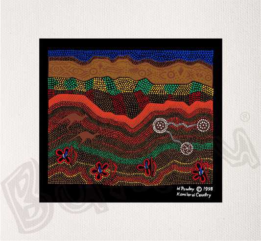 Aboriginal Plus Size Leggings for Women Australian Indigenous Art