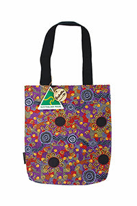 Women Gathering At Waterholes Cotton Tote Bag Small