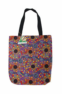 Women Gathering At Waterholes Cotton Tote Bag Large