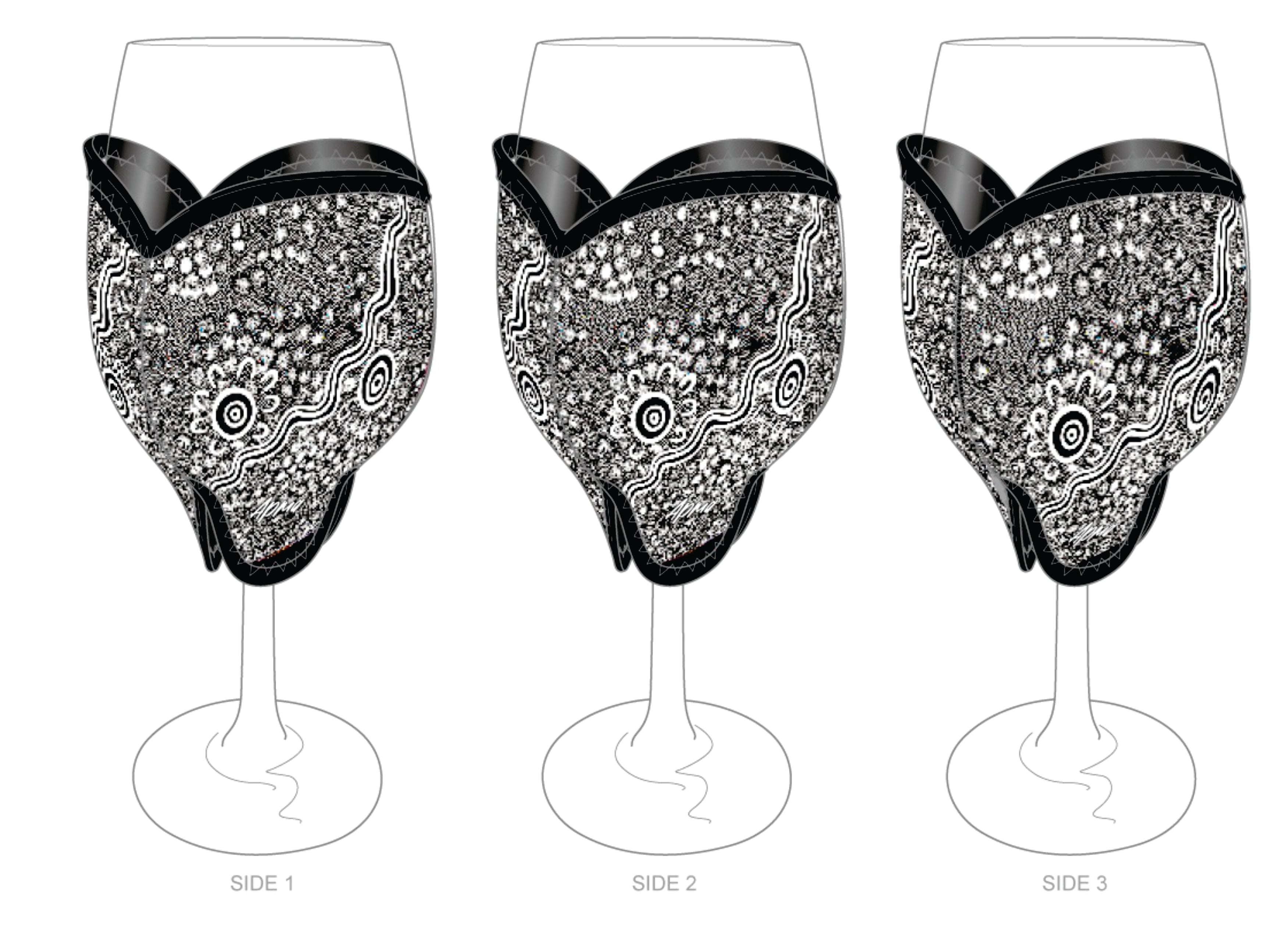 Wine Glass Coolers by Merryn Apma Daley